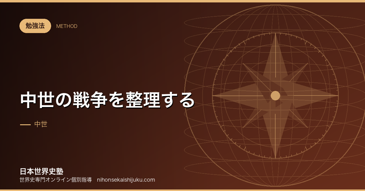 中世の戦争を整理する｜騎士の時代の始まりと終わり